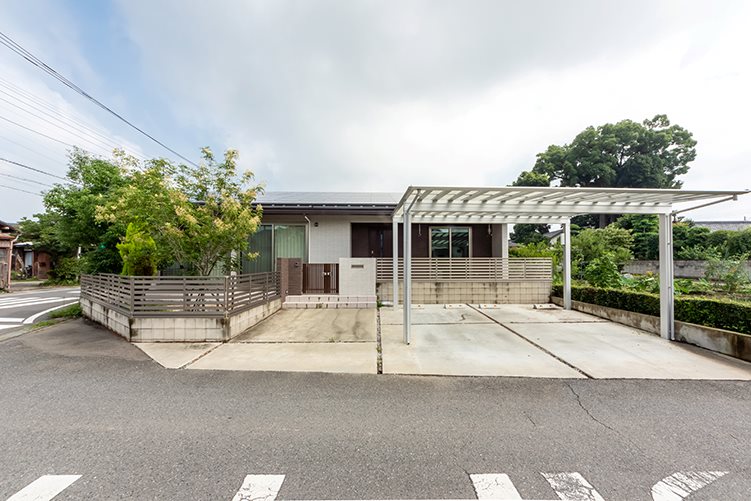 建物外観　「こだわりの設備」が充実している「住友林業の家」