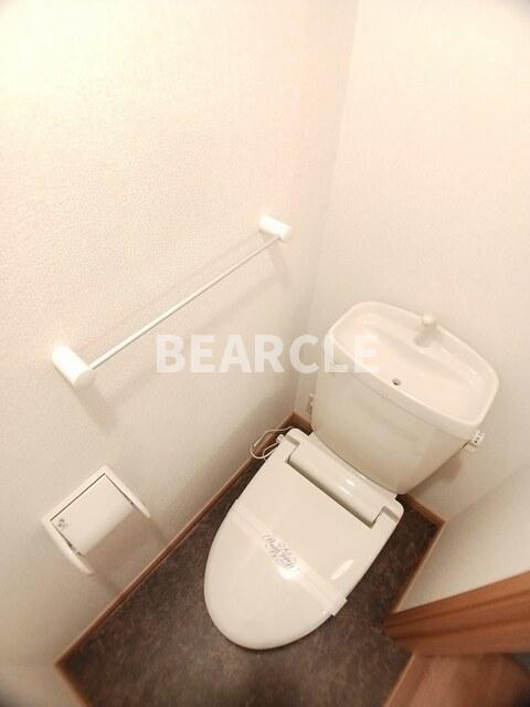 トイレ　ゆったりとした空間のトイレです