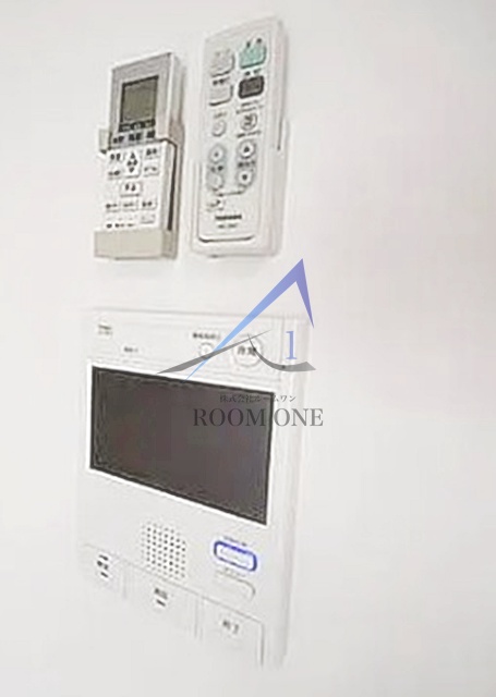 セキュリティ　モニター付きインターホンです。