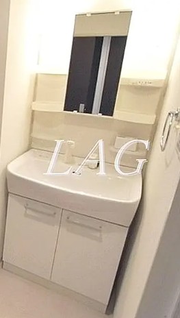 洗面設備　洗面台です。