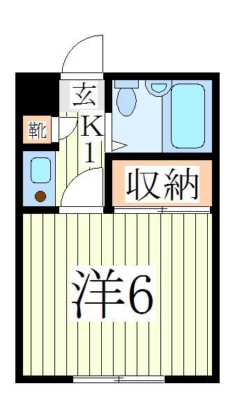 コートヤードシブヤの間取り写真