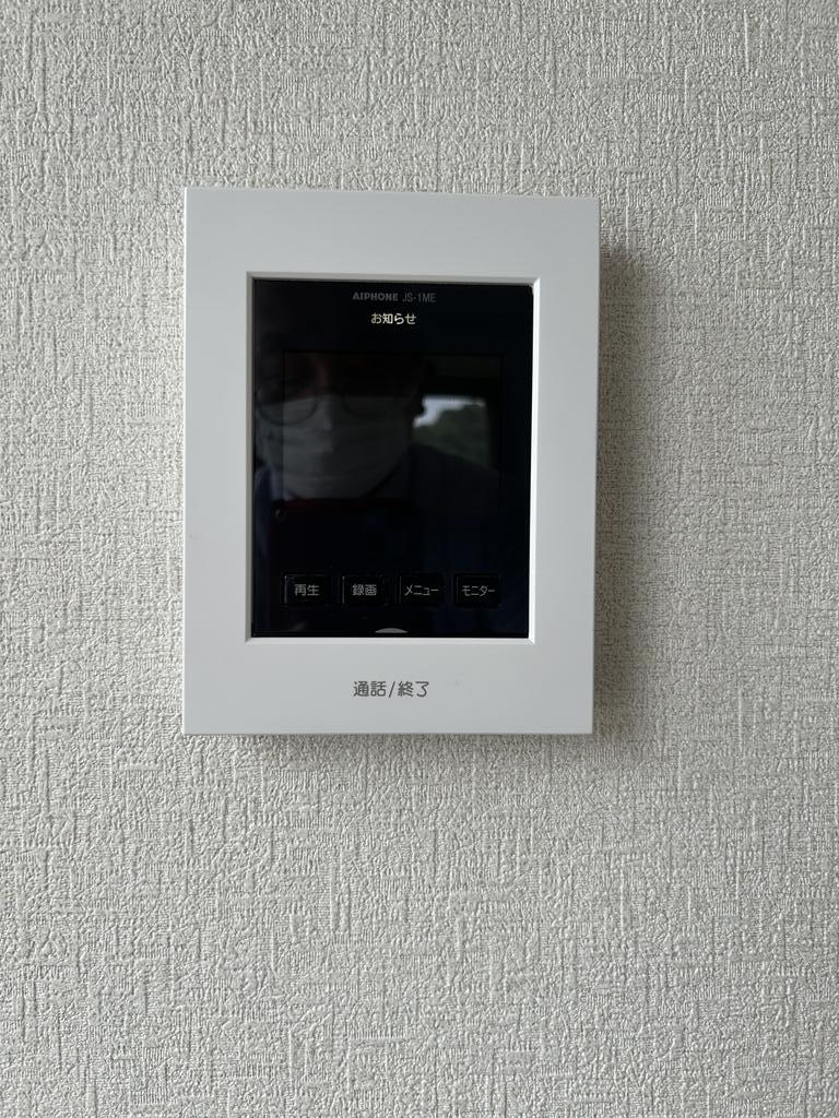 セキュリティ　モニタ付きインターホン