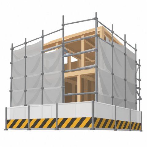 建物外観　建築中 ※イメージ画像