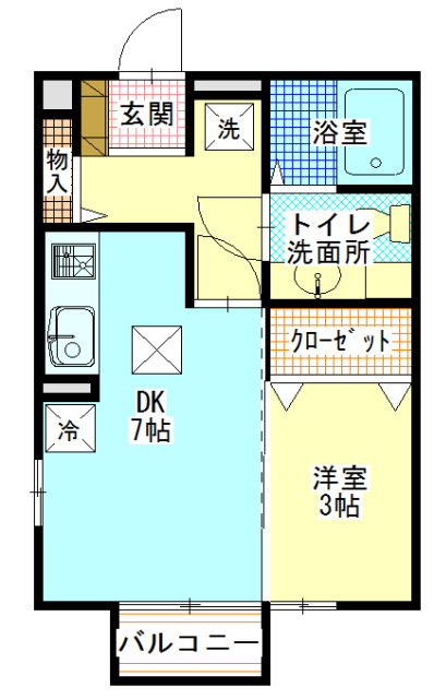 ラフィネの間取り
