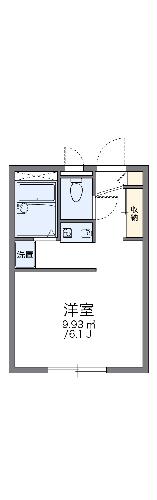 レオパレスパードレスの間取り