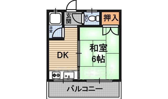 中善マンションの間取り