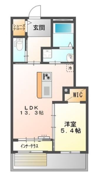 ルミナス南国の間取り