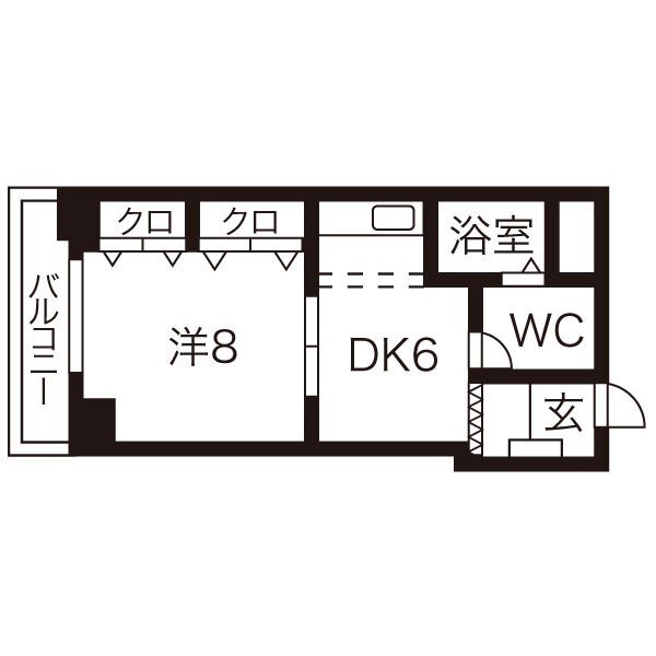 メゾン２５の間取り