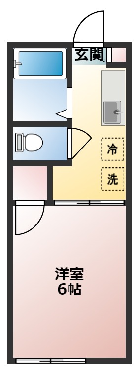 ベルセゾンの間取り