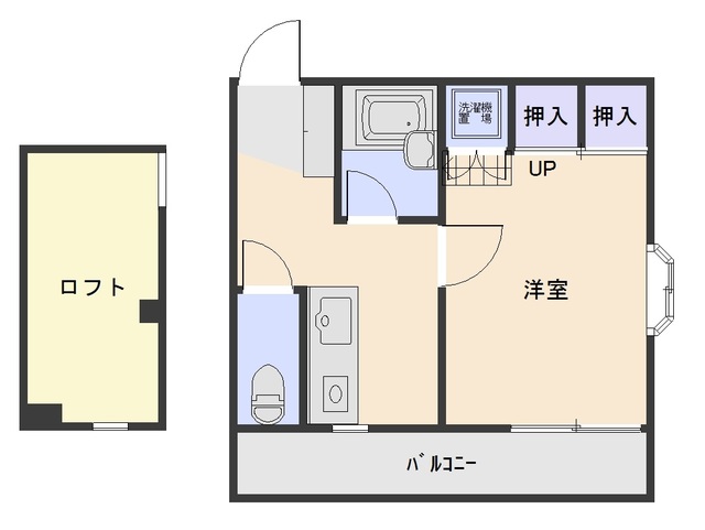 ホワイトパレス下小出の間取り