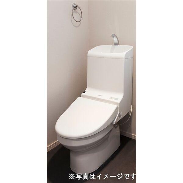【ＴＡＴＥＲＵ　Ａｐａｒｔｍｅｎｔ東山町IIＣ棟のトイレ】