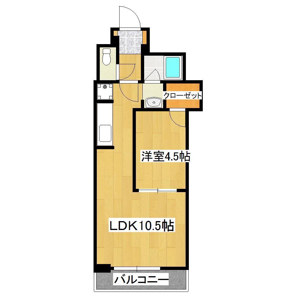 シャトル２１（平田公園）の間取り