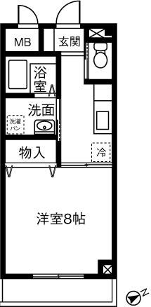 フォアサイトＹＵＫＩの間取り