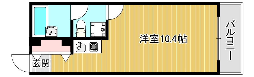 ライオンズシティ難波南の間取り