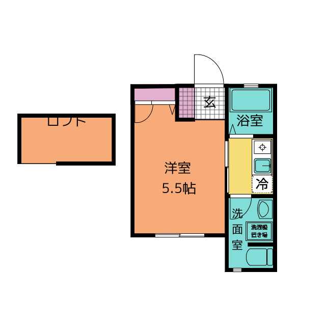 セキュリティヒルズの間取り