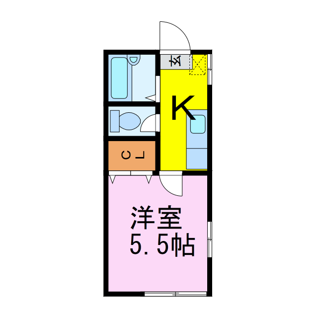 ビレッジ南羽生の間取り