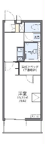 レオパレスさくらIIの間取り