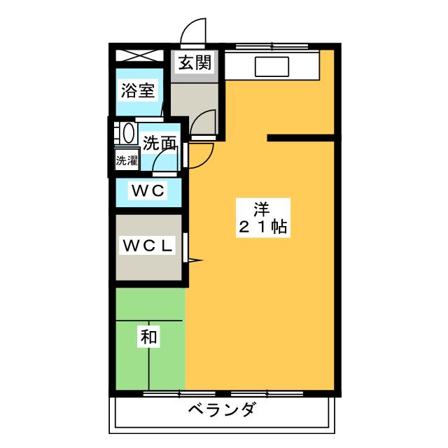 タウニーロイヤルの間取り