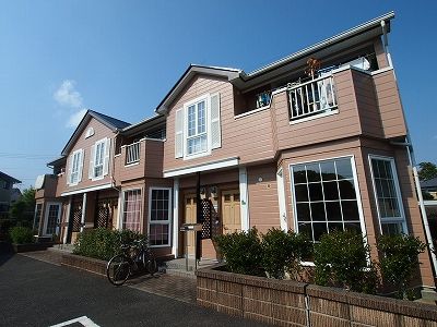 シャルマンハイツＢの建物外観