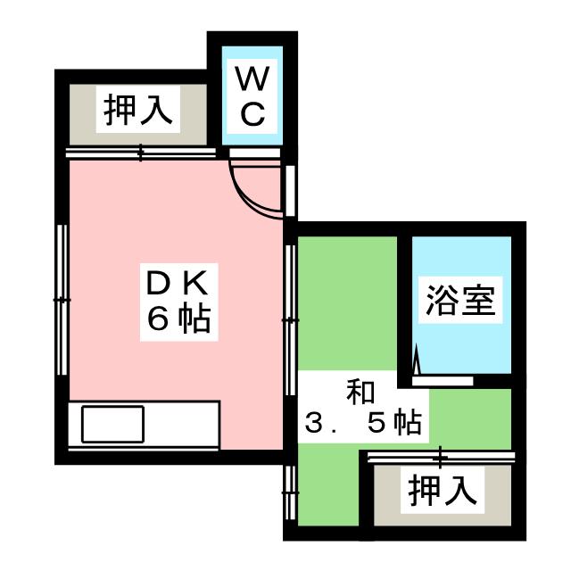 いづみ荘の間取り