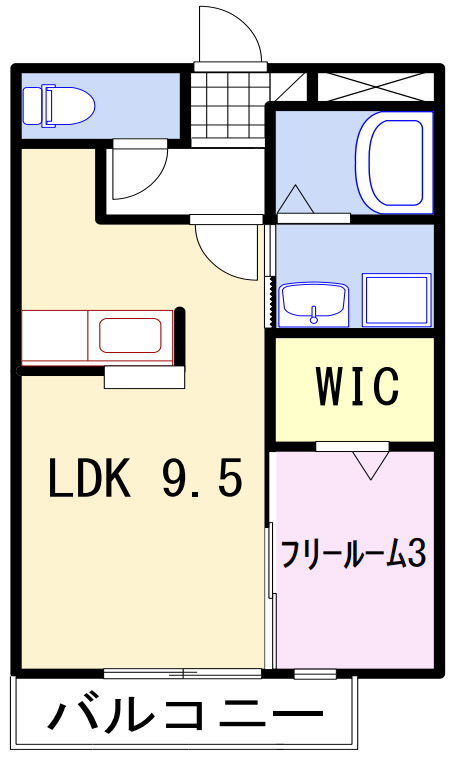 ハイツ千の間取り