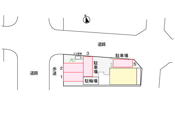 【れいけんの駐車場】