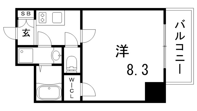 ファステート神戸ティアモの間取り