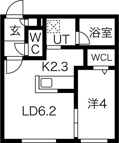 Ｃａｐｅｌｌａ大通南（カペラ大通南）の間取り