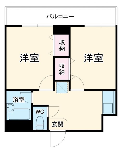 ルート大倉山マンションＡの間取り