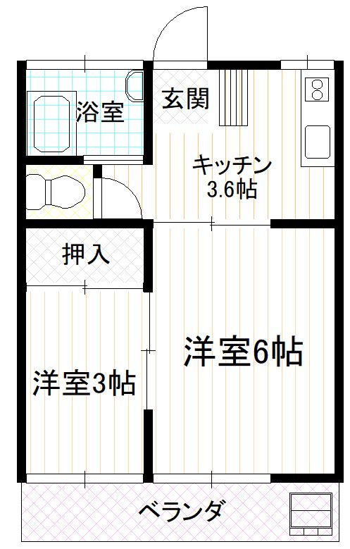 九十九苑の間取り