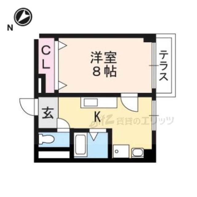 イーズ南春日丘の間取り