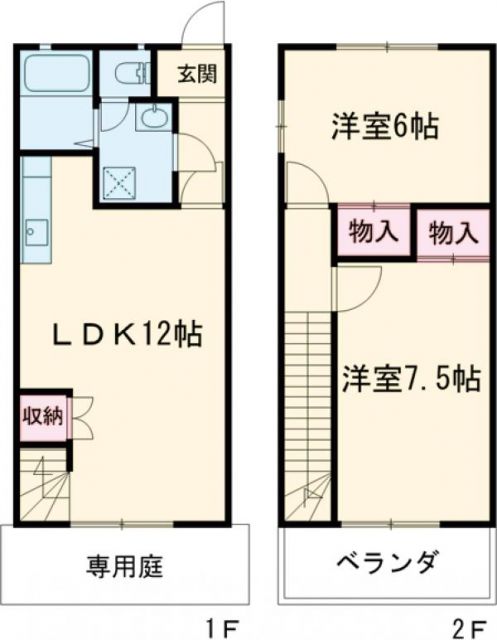 シャルムMの間取り