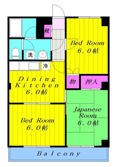 サンヒルズの間取り