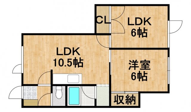 プチノア信濃の間取り