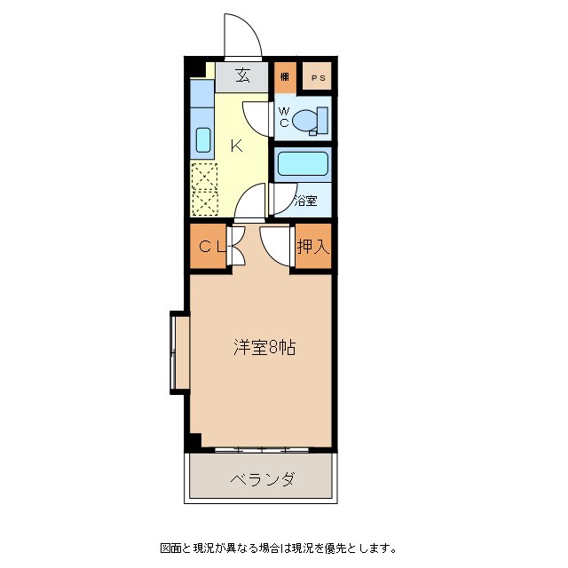 グランシティ駒場Ｓ棟の間取り