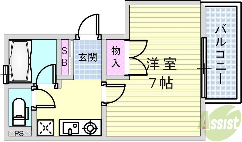 ノースコート_間取り_0