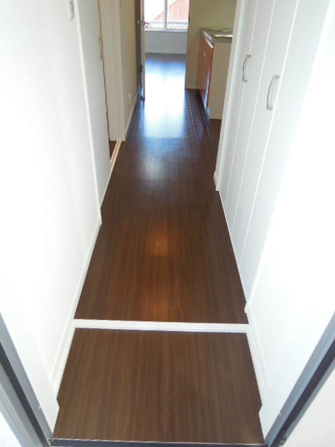 玄関　明るい玄関です