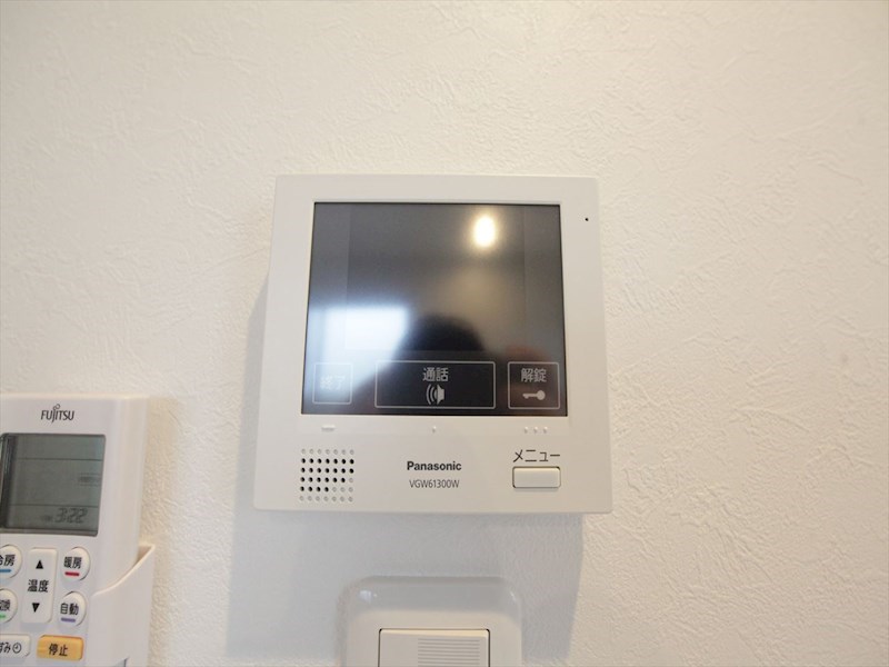 セキュリティ　ＴＶモニター付インターホン　同仕様写真