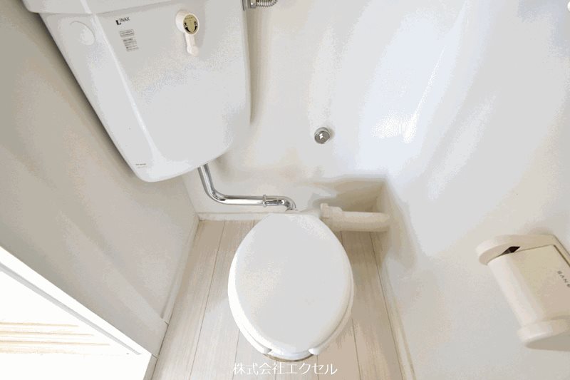 トイレ　清潔感のあるトイレです。