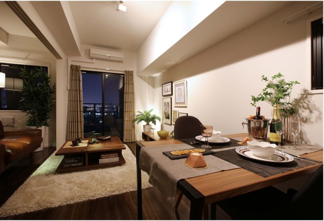 居室・リビング　LDKは12帖超えでゆったり