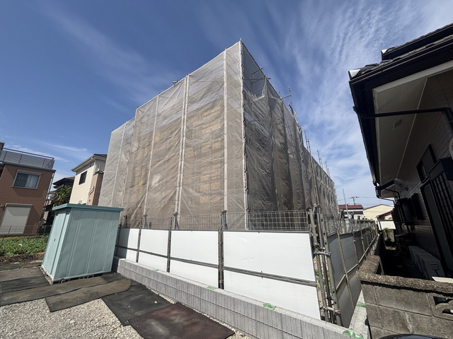 建物外観　～頑張って建築中～
