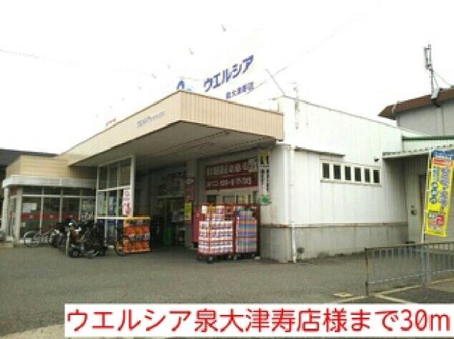 ドラックストア　ウエルシア泉大津寿店様（ドラッグストア）まで30m