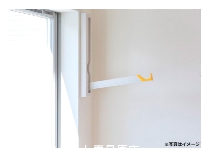 その他　洗濯物を室内で干せます