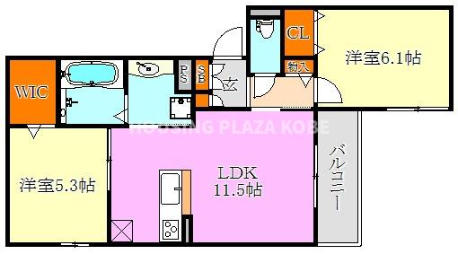 Premiere SAKURAの間取り写真