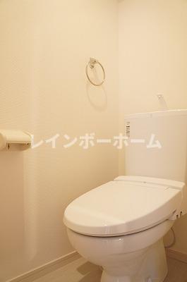 トイレ　ゆったりとした空間のトイレです