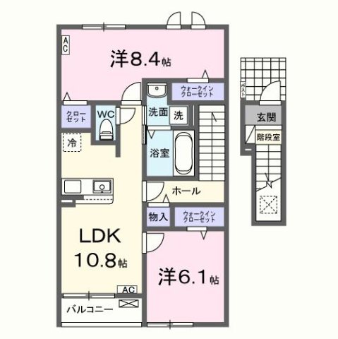 サンライズM IIの間取り写真