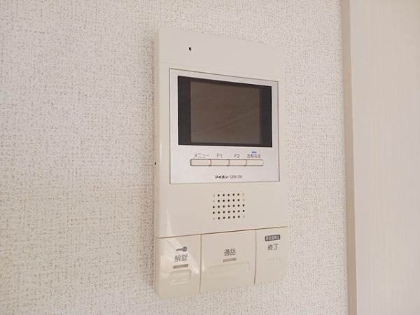 セキュリティ　モニター付きインターホン