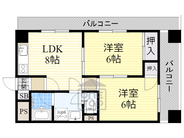 森岡ビルの間取り写真
