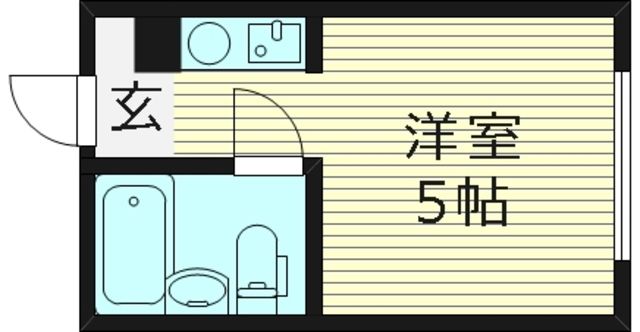 メゾンさやかの間取り写真