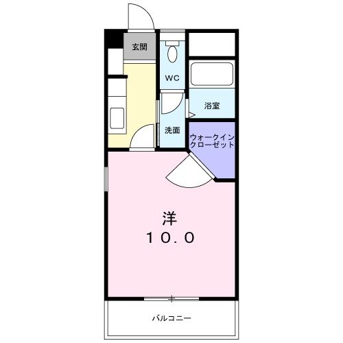 ＱＵＡ２１の間取り